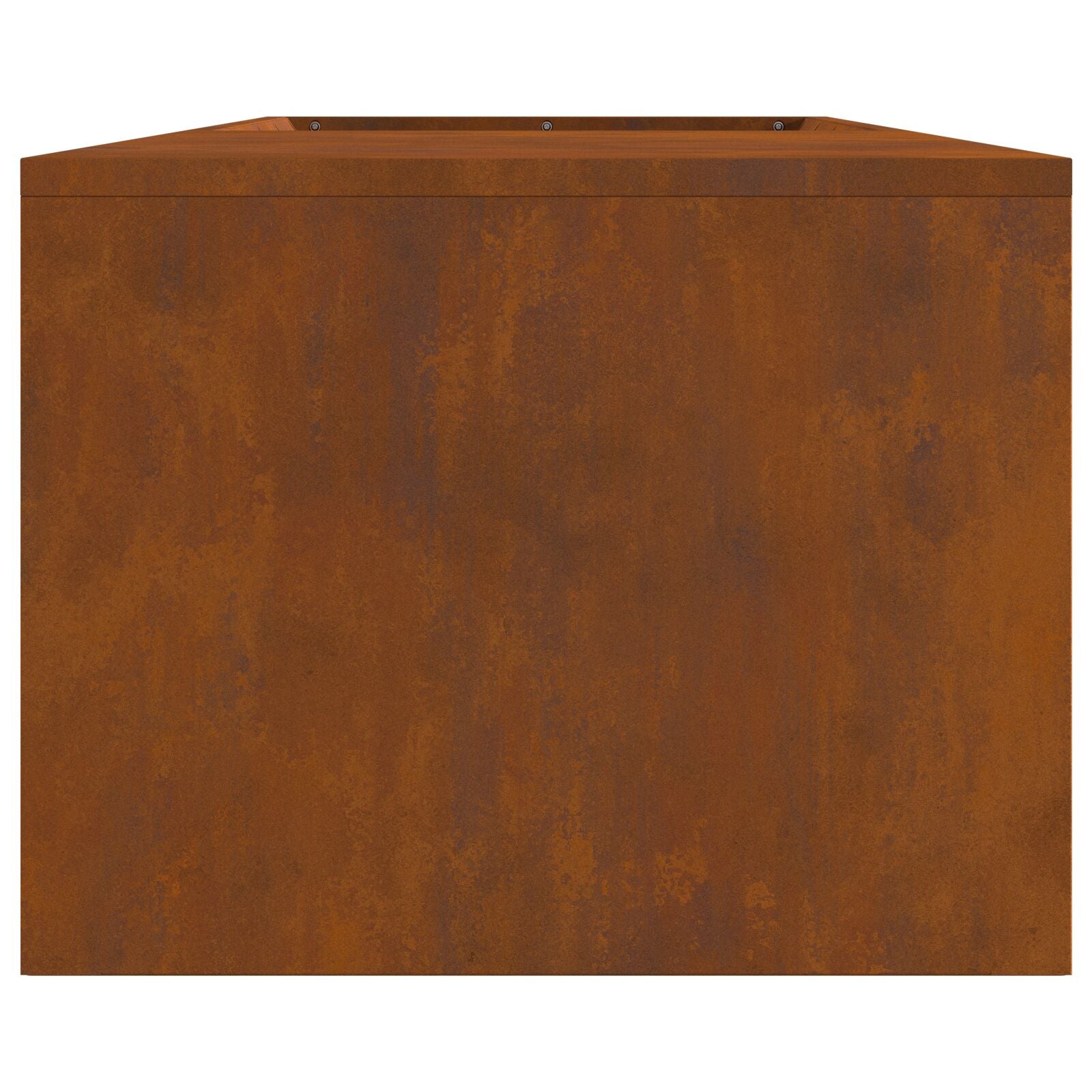 Ildsted med brændestabel 160x45x35 cm Vejrbestandig stål