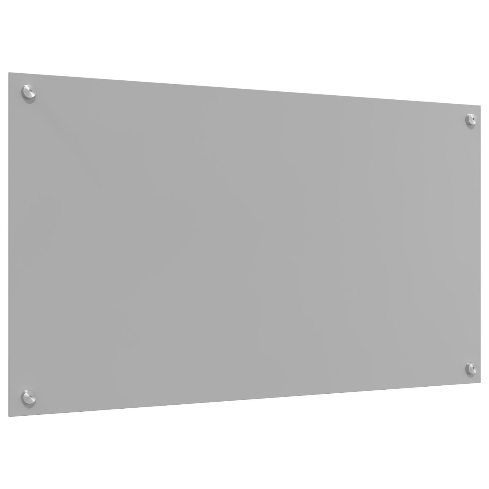 Køkken Backsplash Lys Grå 90x50x0.6 cm Hærdet Glas