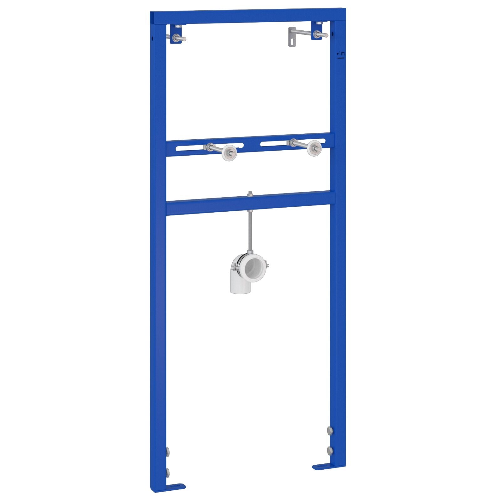 Badeværelsestilbehør ophæng Blå Metal 50 x 17.5 x 136 cm Holdbart