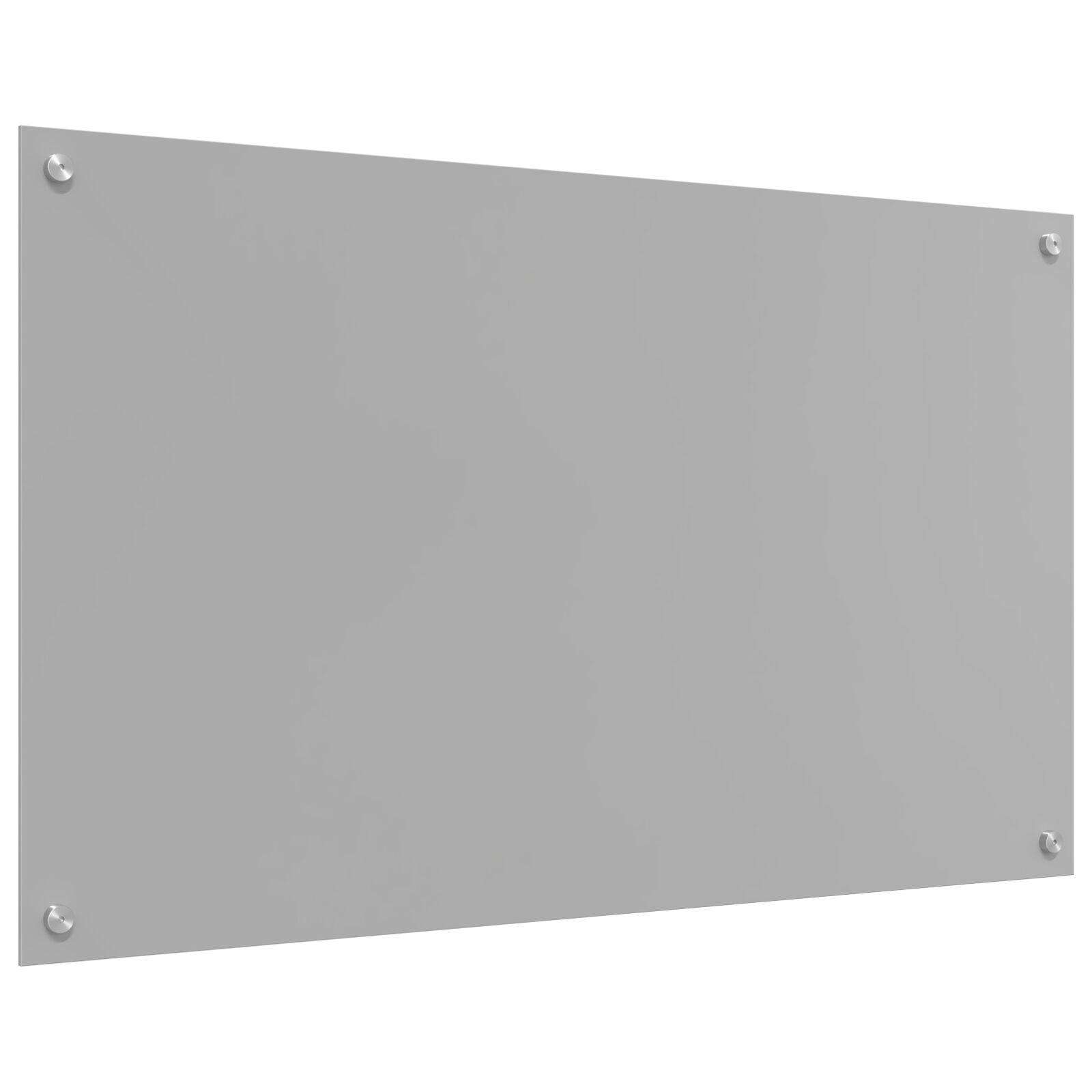 Kynhængsel Backsplash Lys grå 100x60x0,6 cm Hærdet Glas