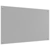 Kynhængsel Backsplash Lys grå 100x60x0,6 cm Hærdet Glas