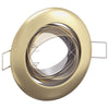 Lamper Sæt af 6 Messing Metal 9 cm Indbygningslys Runde