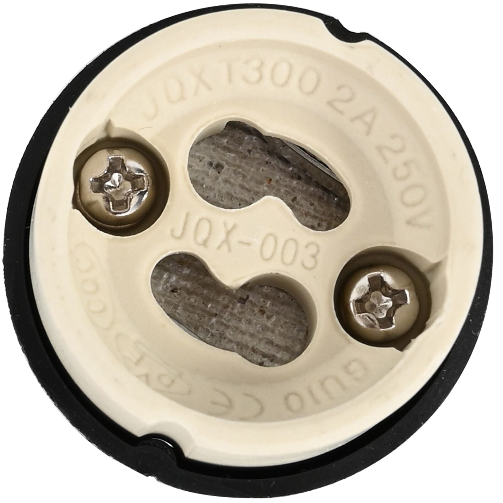 indbyggede spotlights 6 stk Firkant GU10 Hvid 91x91 mm