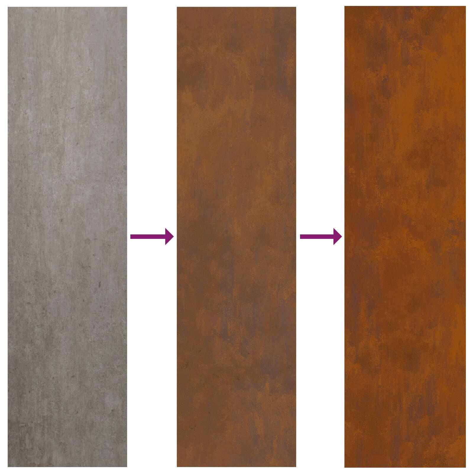 Fyrfadslys Firkantet 80x80x40 cm Vejrbestandig Stål