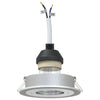 Indbyggede spotlights 6 stk Runde GU10 Sølv Ø91 mm