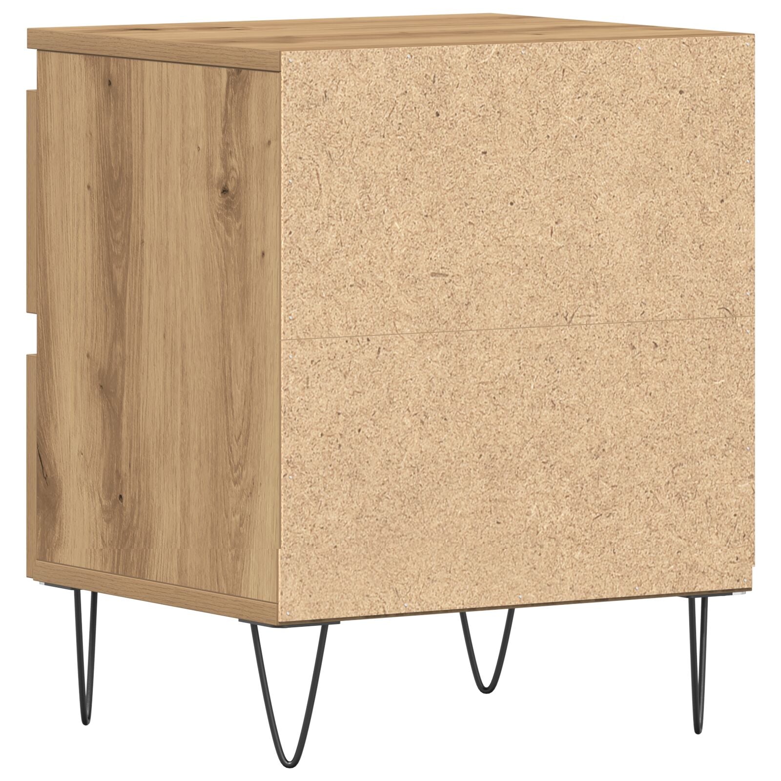 Natbord 2 stk Artisan Eg 40x35x50 cm Konstrueret Træ