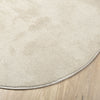 Beige område 140x200 cm Polyester skridsikker