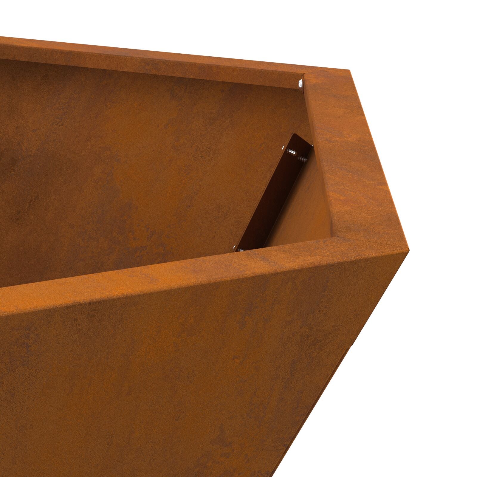 Fyrsted Hexagonal 75x75x28 cm Vejrbestandig Stål
