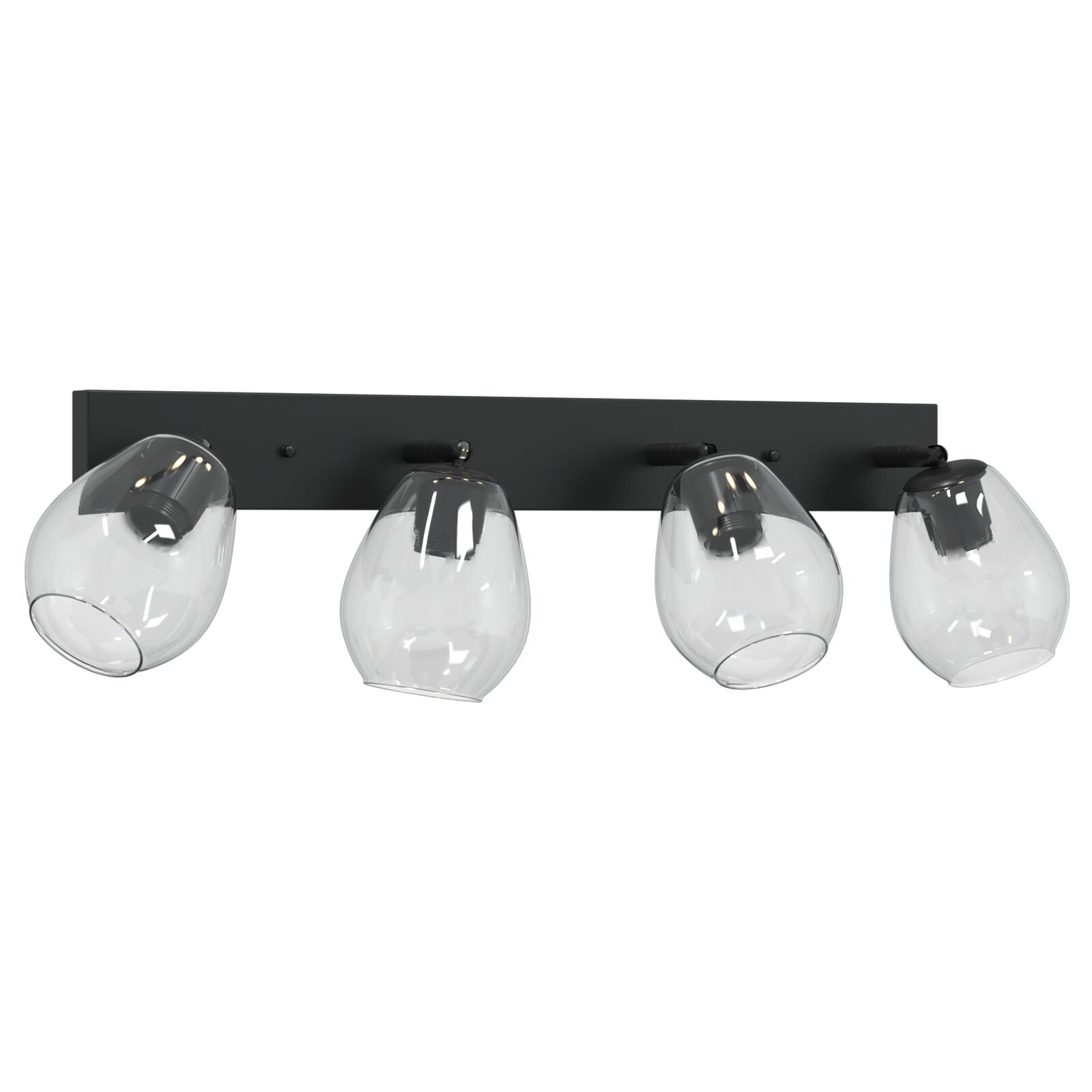 Loftlamper med justerbar glasskærm Anthracite E27