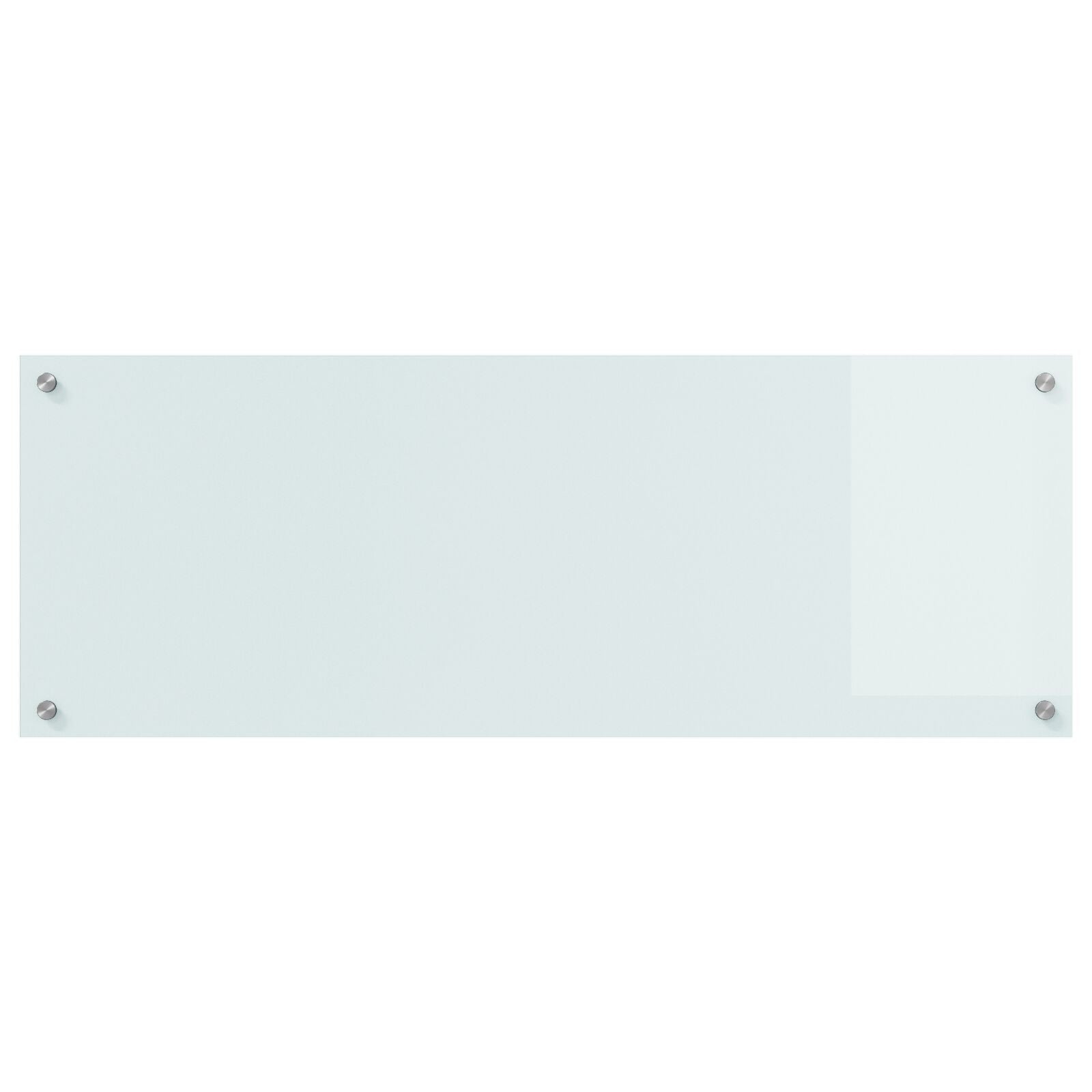 Køkken Backsplash Hvid 110x40x0,6 cm Tempereret Glas