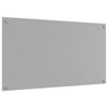 Køkken Backsplash Lys Grå 110x60x0,6 cm Hærdet Glas