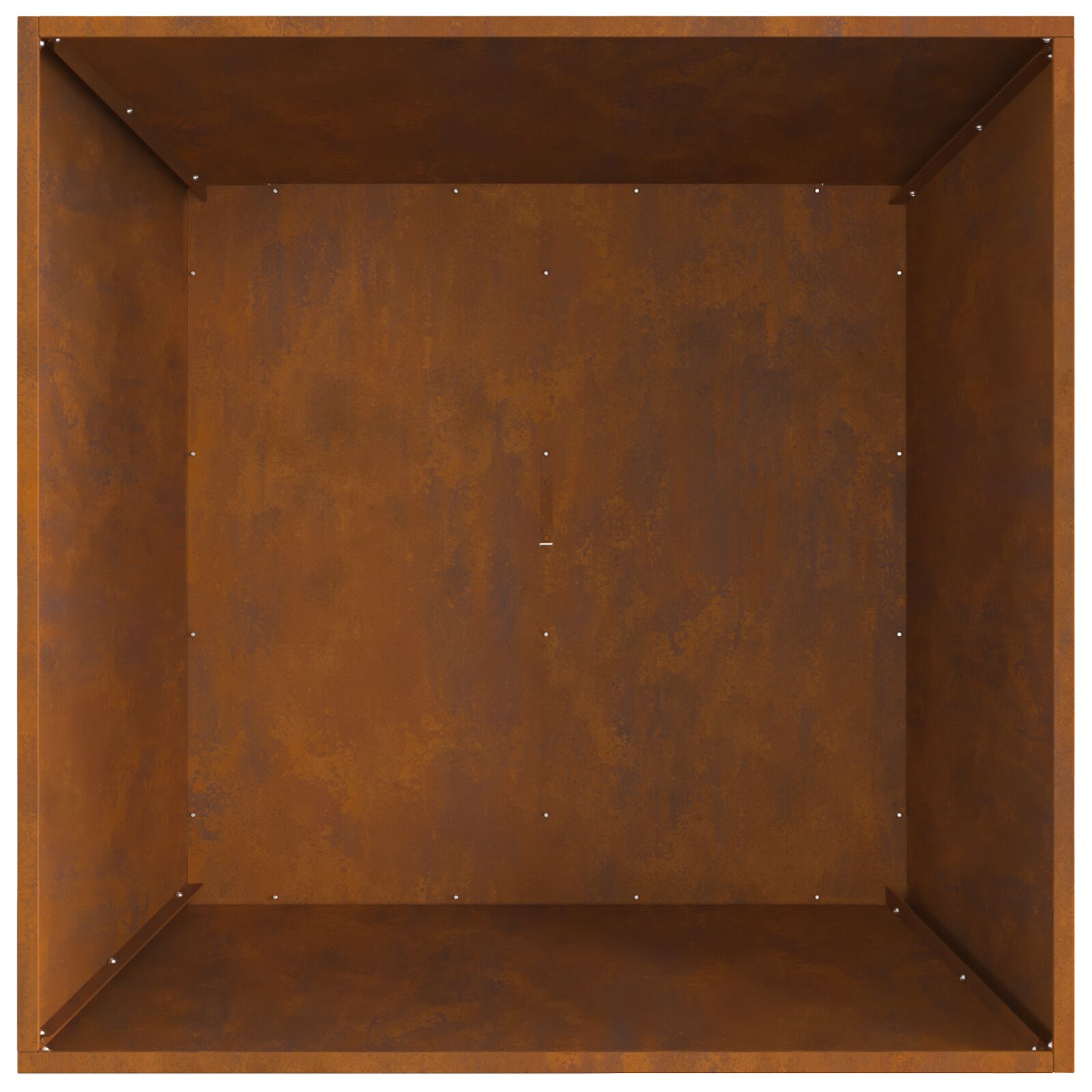 Træpilleovn Firkantet 80x80x40 cm Vejrbestandigt Stål