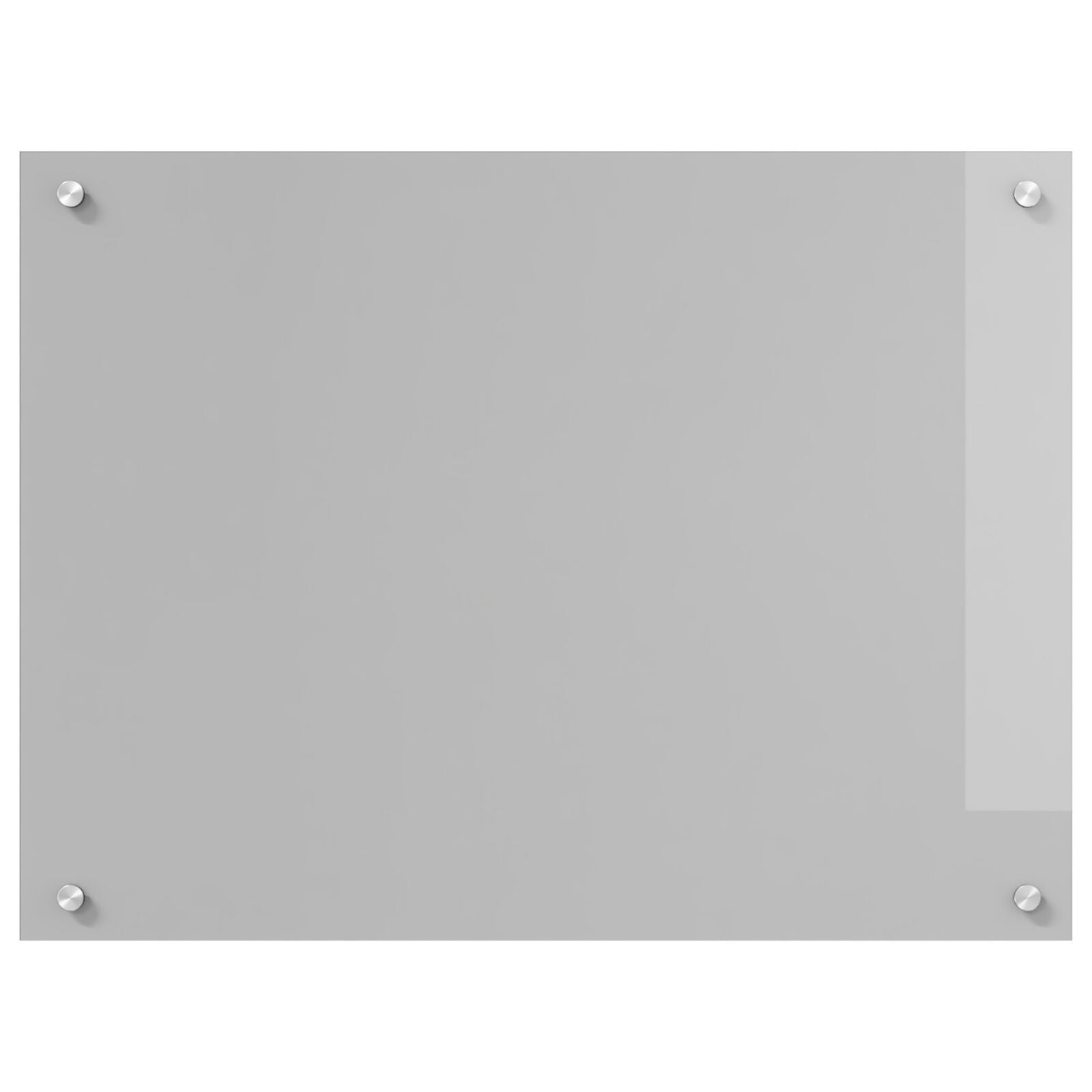 Køkken Backsplash Lysegrå 80x60x0,6 cm Hærdet Glas