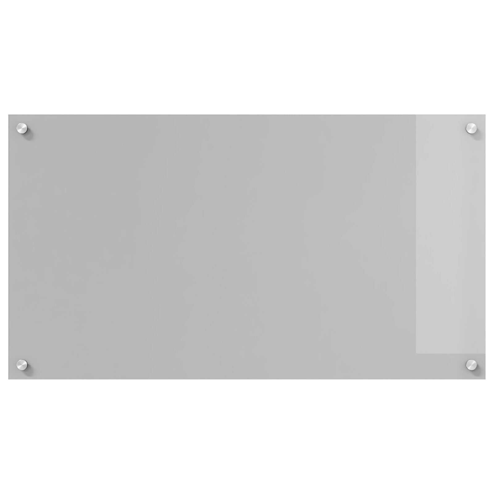 Køkken Backsplash Lys Grå 90x50x0.6 cm Hærdet Glas