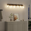 Loftlamper med Justerbar Glaslysestage i Antracit E27