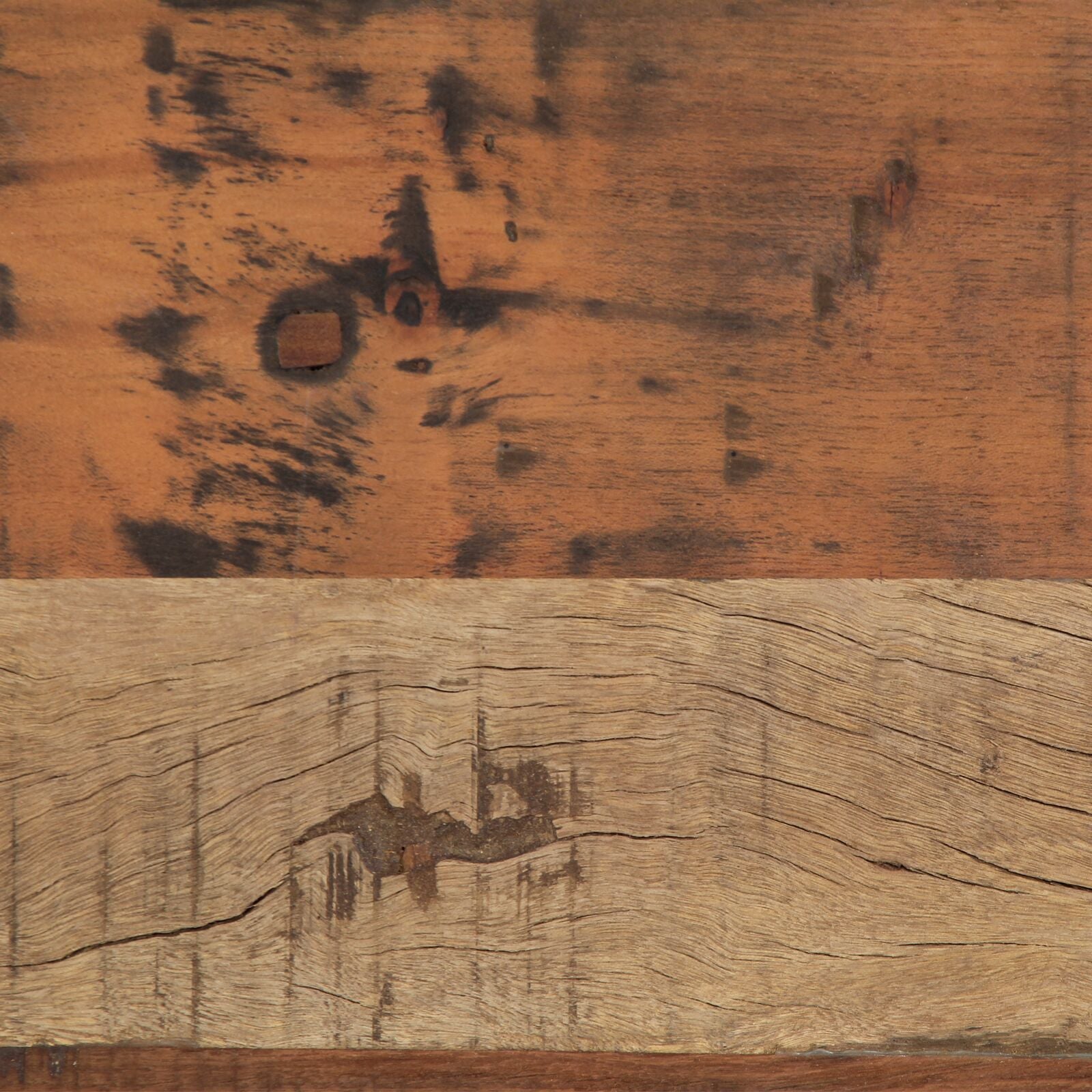 Bænk 110x35x46 cm Massivt Træ Genbrug