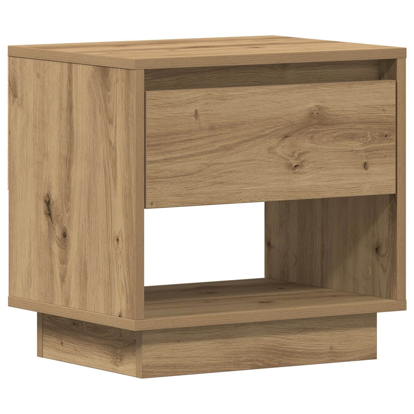 Sengebord Artisan Eg 45x34x46 cm Konstrueret træ