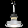 indbyggede spotlights 24 stk Runde GU10 Sølv Ø91 mm