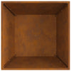 Fyrfadslys Fyrkantet 60x60x30 cm Vejrbestandig Stål