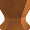 Ildsted Hexagonal 50x50x40 cm Vejrbestandig Stål