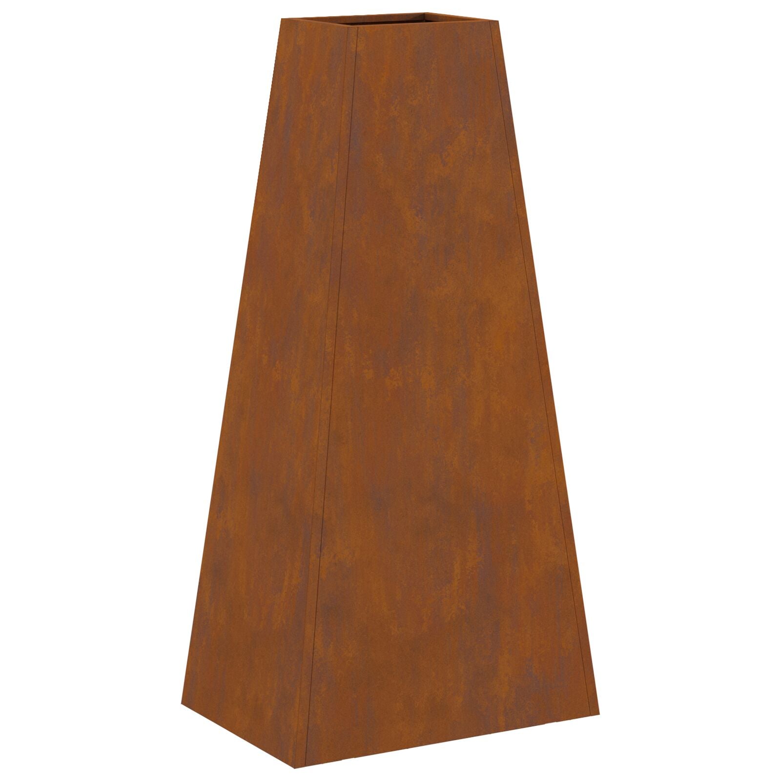 Pejs 50x35x100 cm Vejrbestandig Stål