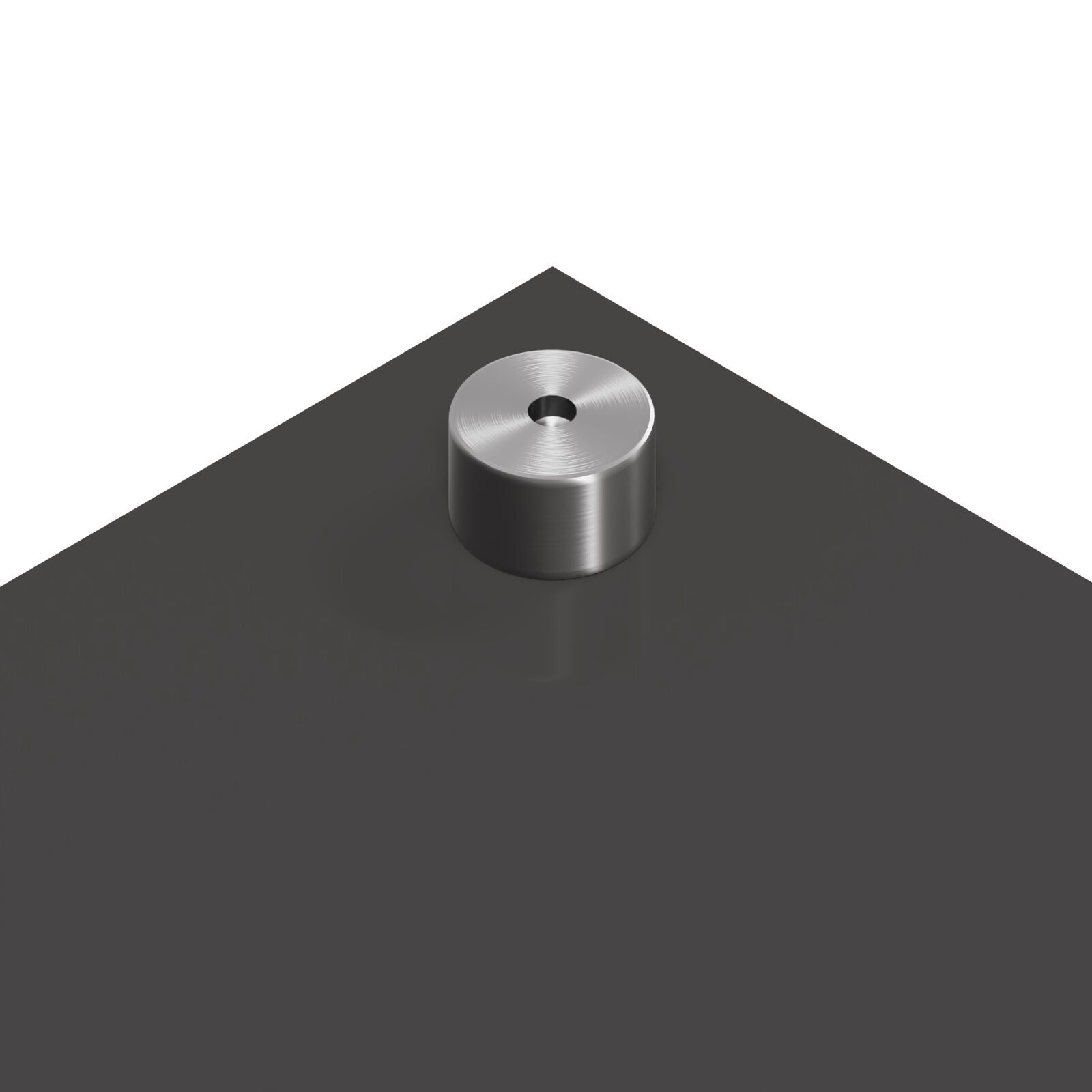 Køkken Baghængning Mørkegrå 100x50x0,6 cm Hærdet Glas