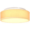 Loftlys Flush Mount Hvid Ø 38 cm stof E27