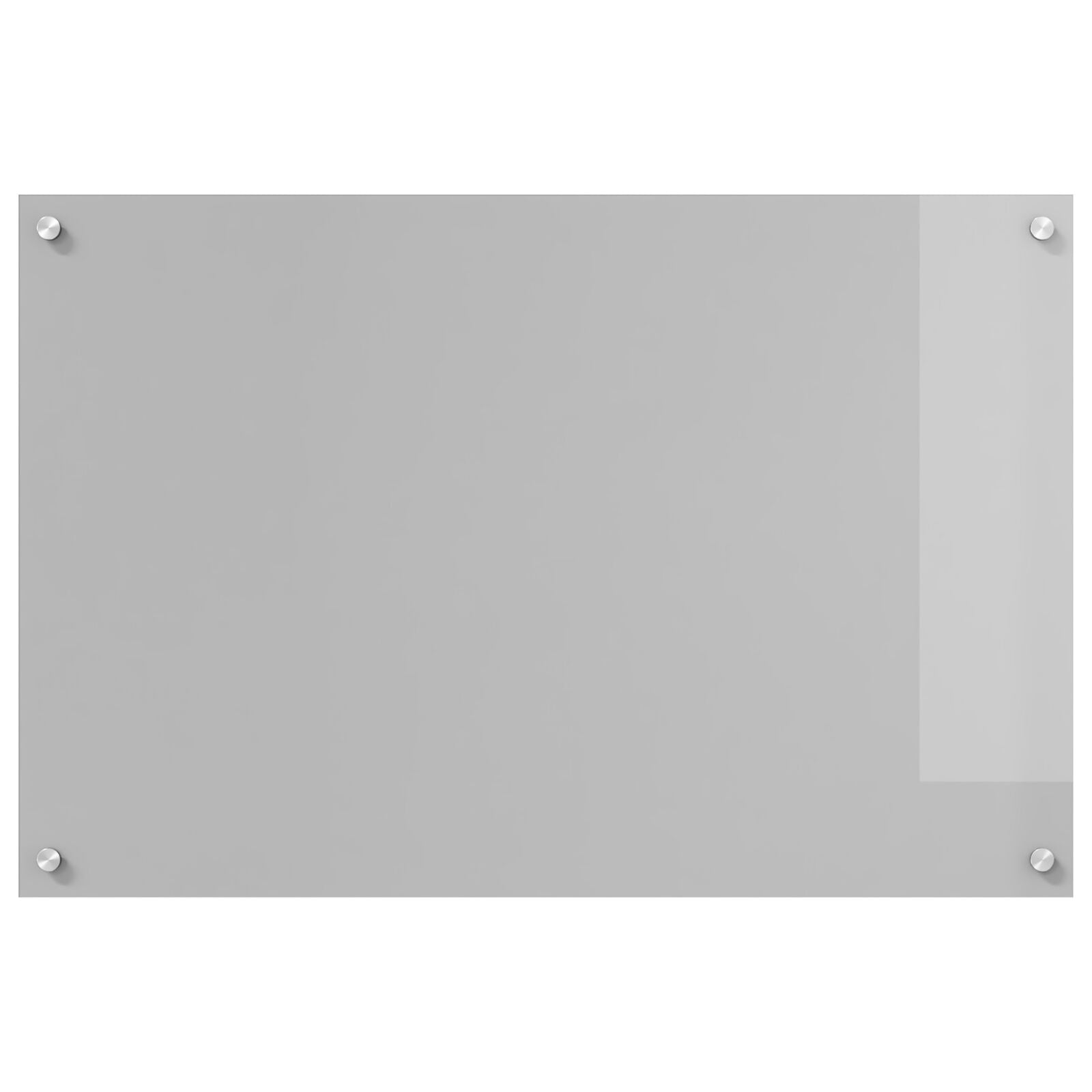 Køkken Backsplash Lysegrå 90x60x0,6 cm Hærdet Glas