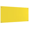 Køkken Splashback Gul 110x50x0,6 cm Hærdet Glas