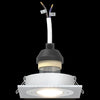 Indbyggede Spotlights 24 stk Firkantet GU10 Sølv 91x91 mm