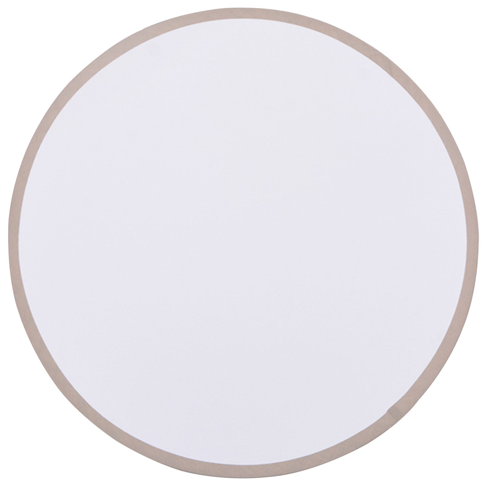 Loftlys Flush Mount Gråbrun 30 cm Stof E27