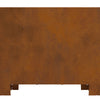 Fyrfadslys Fyrkantet 60x60x30 cm Vejrbestandig Stål