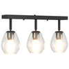 loftlamper med justerbar glaslampeskærm i anthracite, E27