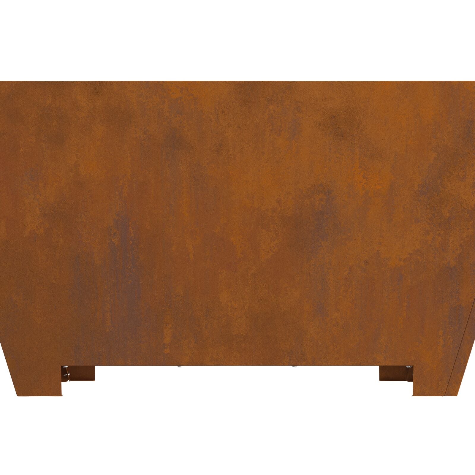 Træpilleovn Firkantet 80x80x40 cm Vejrbestandigt Stål