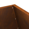 Brandovn 50x50x100 cm Vejrresistent Stål