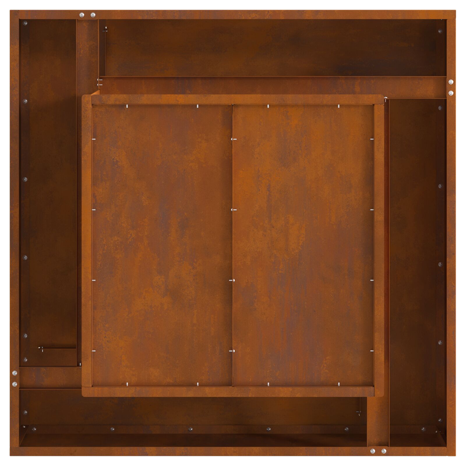Fyrfadslys Fyrtårn 80x80x40 cm Træ