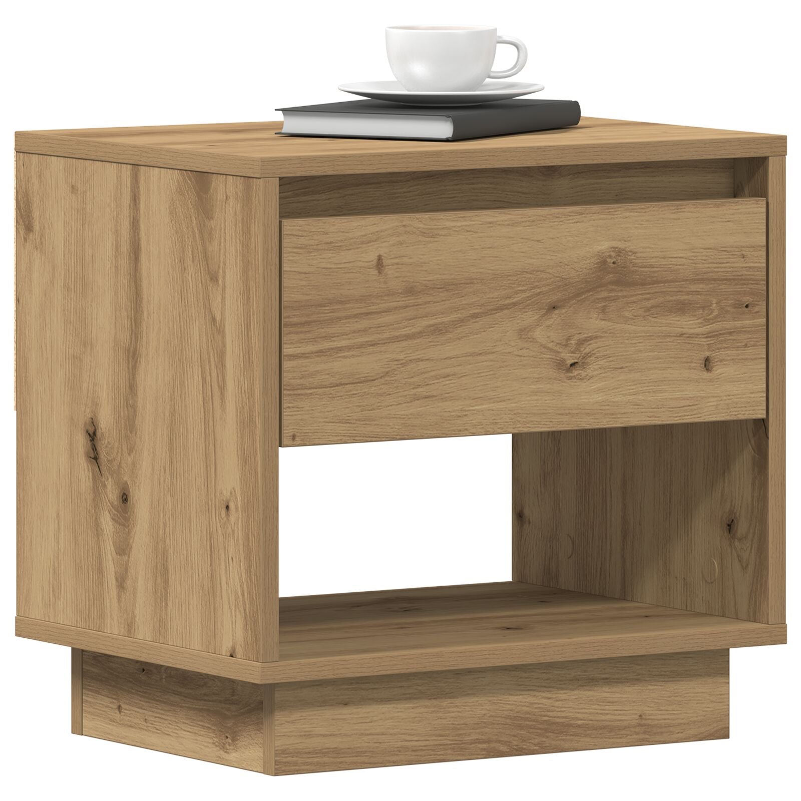 Sengebord Artisan Eg 45x34x46 cm Konstrueret træ