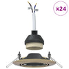 lamper Sæt af 24 Messing 9 cm Indbygningslys i messing Runde