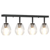 Loftlamper med justerbar glasskærm Anthracite E27