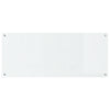 Køkken Backsplash Transparent 120x50x0,6 cm Tempereret Glas