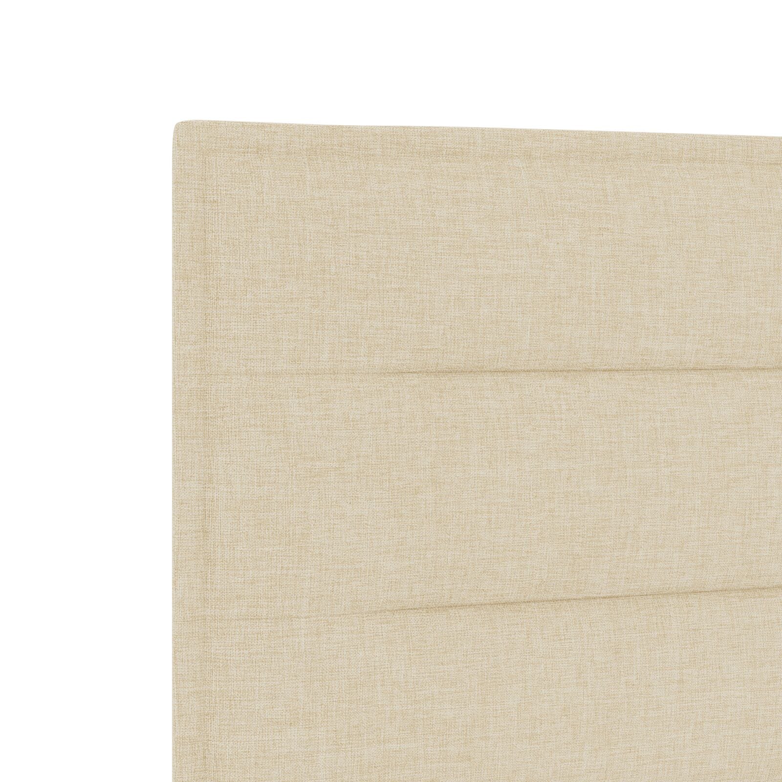 Sengestel Creme 120x200 cm Stof