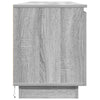 TV skab med LED Grå Sonoma 180x38x49 cm Konstrueret træ