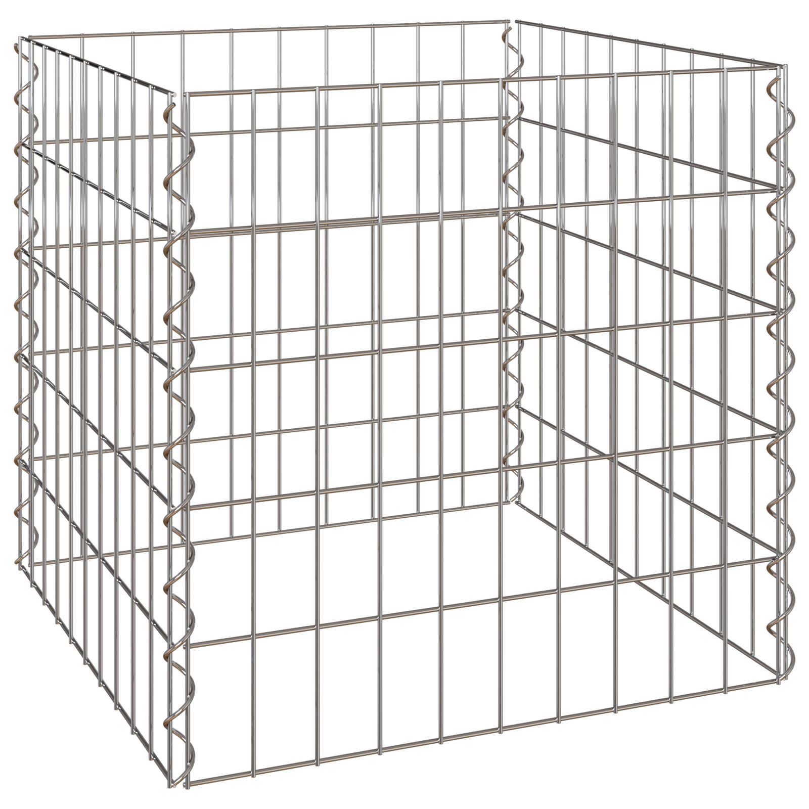 Komposter Grå Stål