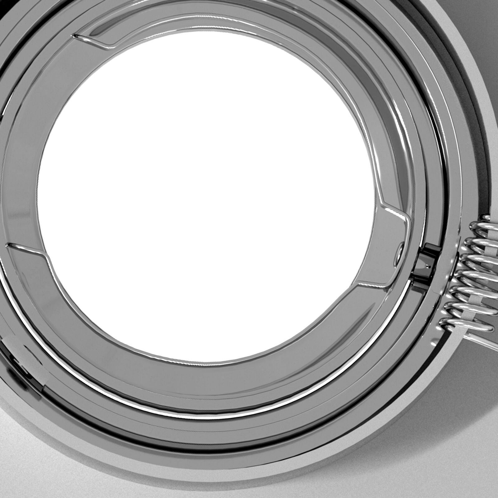 Indbyggede Spotlights 24 stk Firkantet GU10 Sølv 91x91 mm