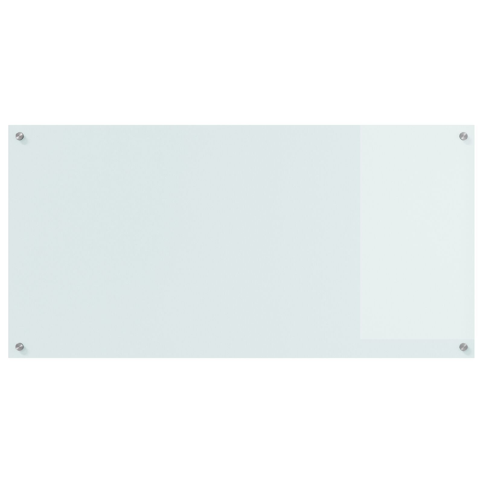 Køkken Backsplash Hvid 120x60x0,6 cm Tempereret Glas