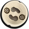 indbyggede spots 12 stk Firkant GU10 Hvid 91x91 mm