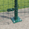 Hegn Stolper Sæt af 104 Grøn Beton 3.2 x 3.2 x 78.5 cm