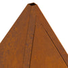 Fyrtårn Pyramide 50x50x51 cm Vejrbestandig Stål