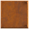 Bålsted Kvadratisk 80x80x43 cm Vejrbestandigt Stål