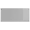 Køkken Splashback Lys Grå 110x50x0,6 cm Tempereret Glas